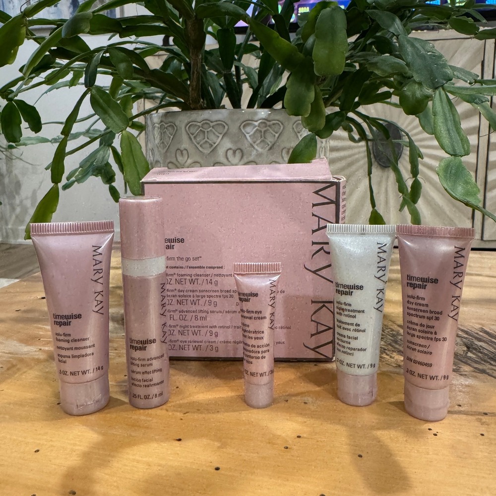 Mary Kay TimeWise Repair Volu-Firm The Go Set Travel Skincare Kit 5 Part Expired